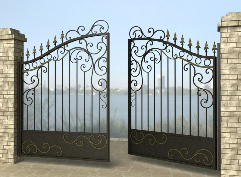 Купить кованые ворота с калитками в Истре. Заказать ворота в Истре быстро, качественно и недорого Кованые ворота, Художественная ковка в Истре, кованные изделия, кованые ворота, ковка в Истре, заказать кованые изделия в Истре, заказать кованые ворота в Истре, кованые ворота на заказ в Истринской области
