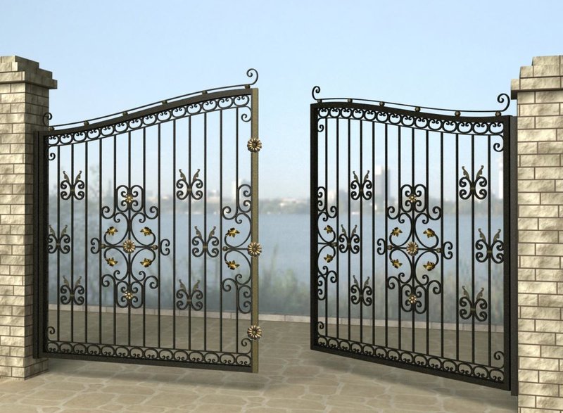 Купить кованые ворота с калитками в Истре. Заказать ворота в Истре быстро, качественно и недорого Кованые ворота, Художественная ковка в Истре, кованные изделия, кованые ворота, ковка в Истре, заказать кованые изделия в Истре, заказать кованые ворота в Истре, кованые ворота на заказ в Истринской области