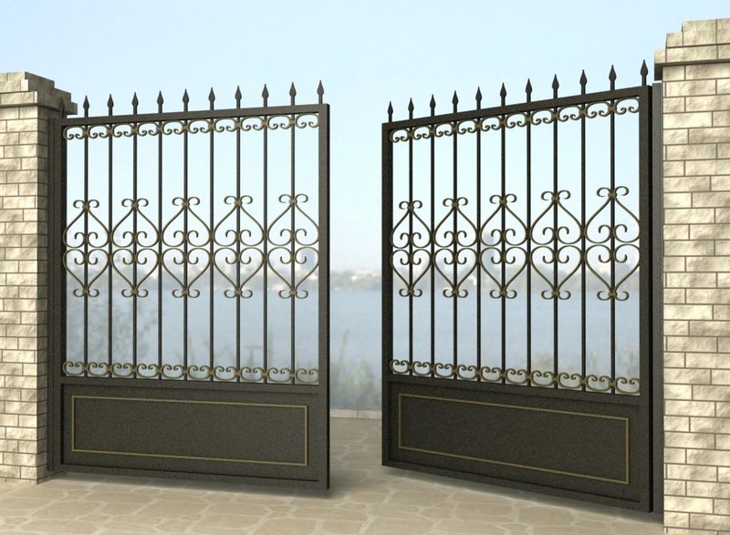 Купить кованые ворота с калитками в Истре. Заказать ворота в Истре быстро, качественно и недорого Кованые ворота, Художественная ковка в Истре, кованные изделия, кованые ворота, ковка в Истре, заказать кованые изделия в Истре, заказать кованые ворота в Истре, кованые ворота на заказ в Истринской области