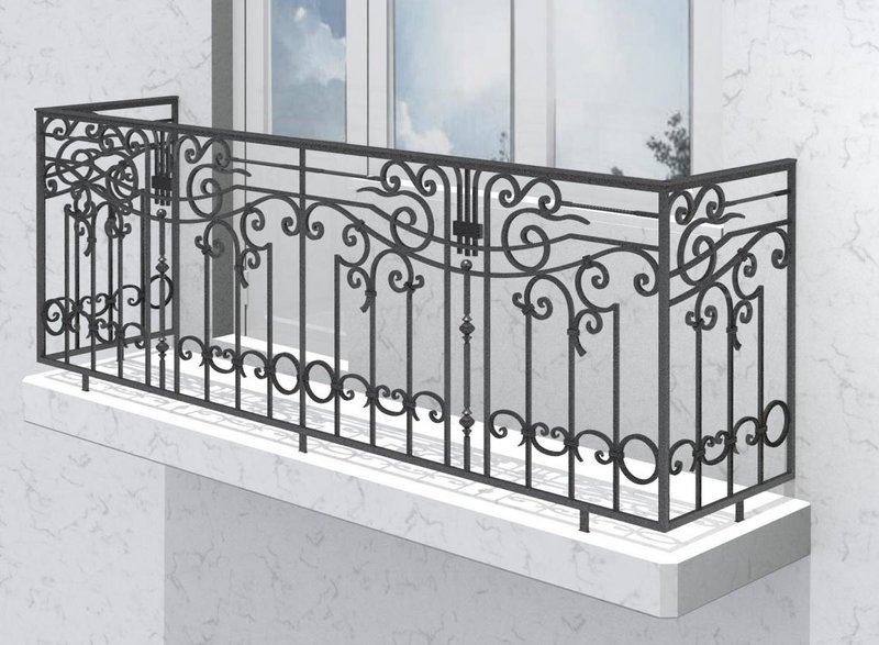 Перила и ограждения для балкона на заказ. Заказать кованый балкон в Истре. Кованые балконы, ковка в Истре, заказать кованые решетки в Истре, кованые балконы на заказ, кованые ограждения на заказ в Истринской области