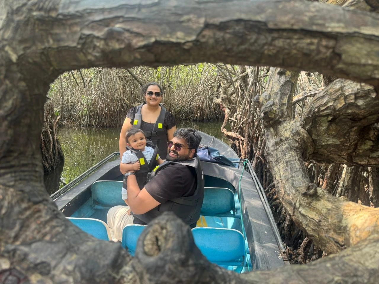 Group tour at popular tourist destination