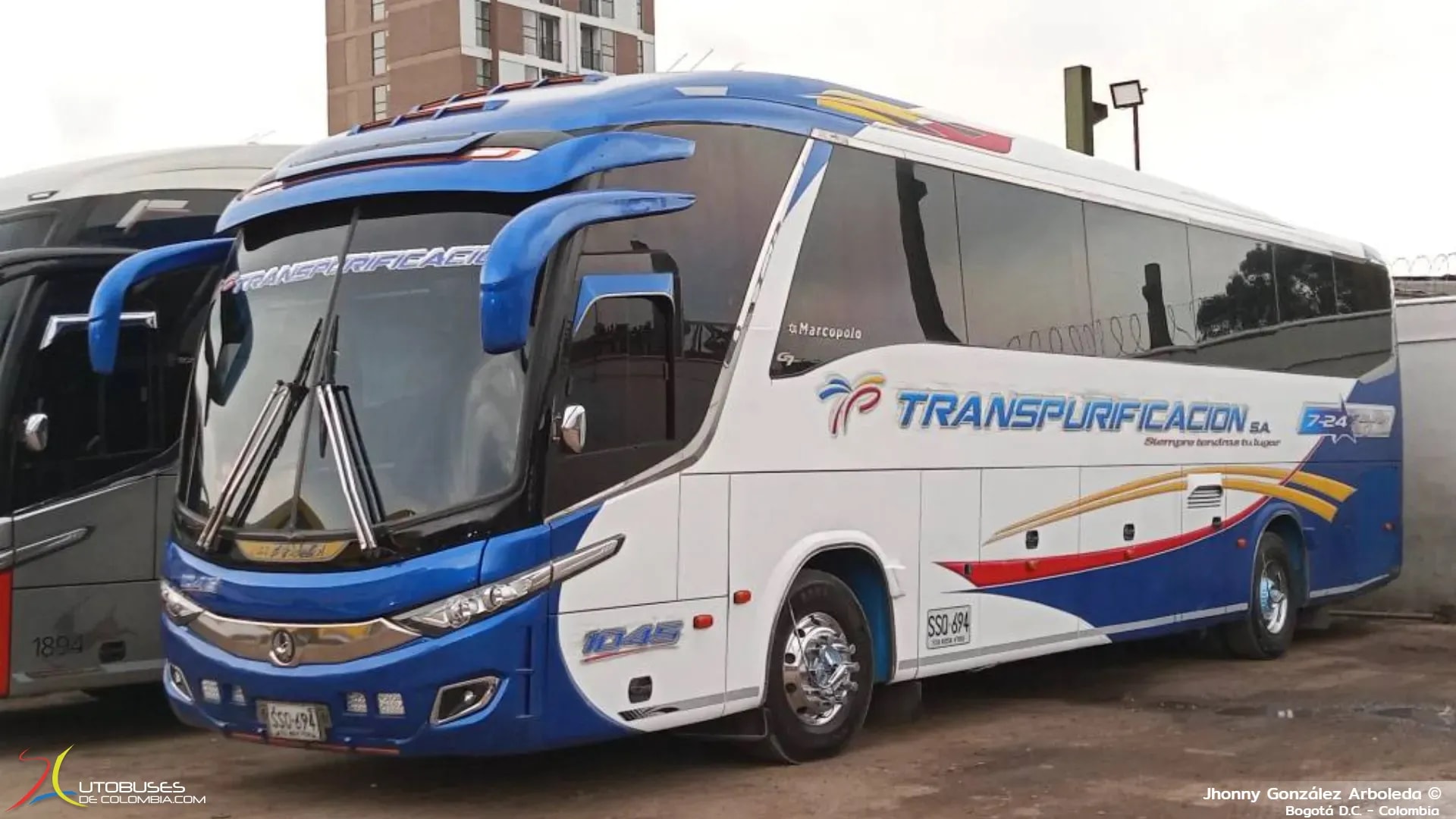 Marcopolo Paradiso 1200 G7 Scania K360 de Transpurificacion S.A.
