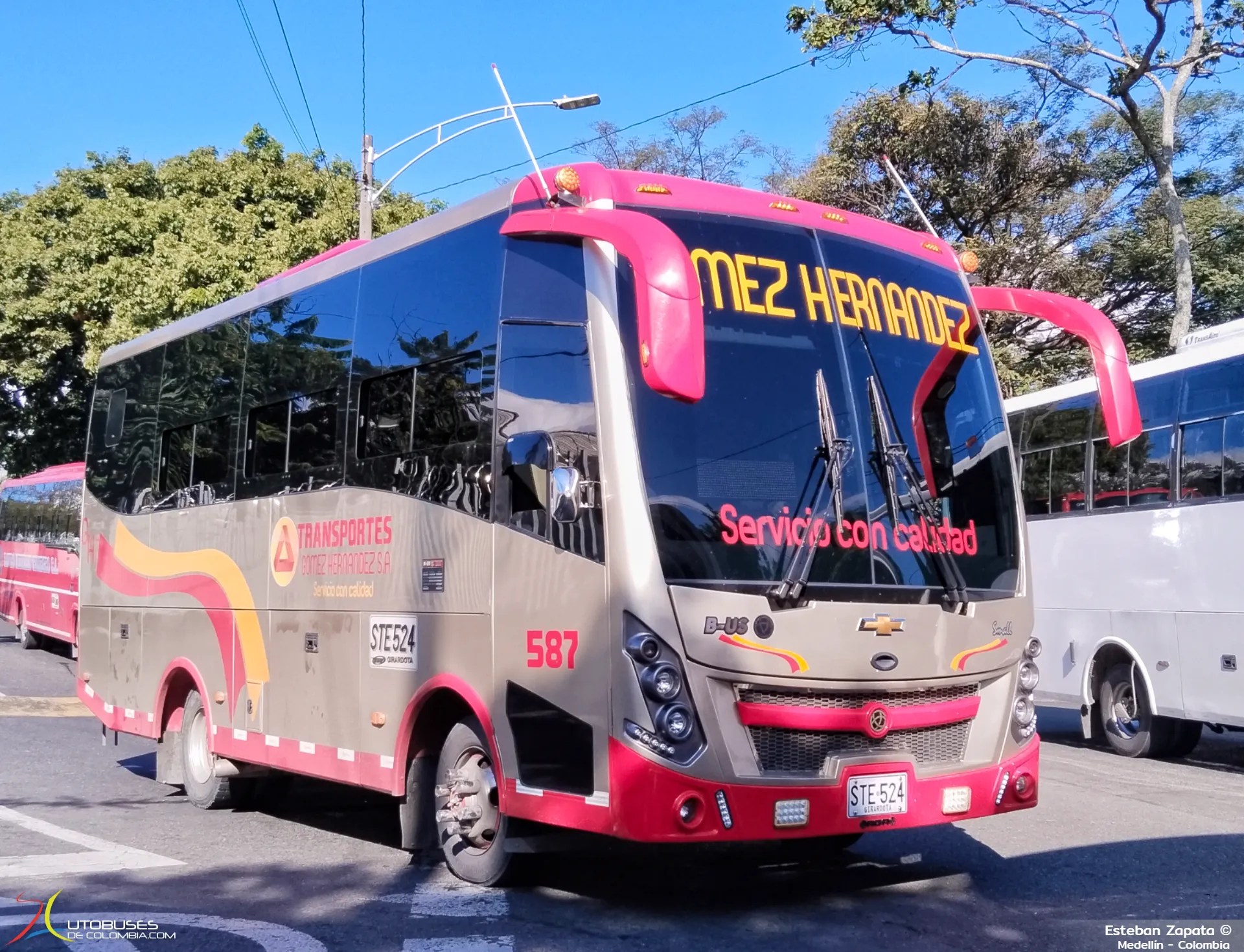 B-US Small Chevrolet Isuzu NKR de Transportes Gomez Hernández S.A.