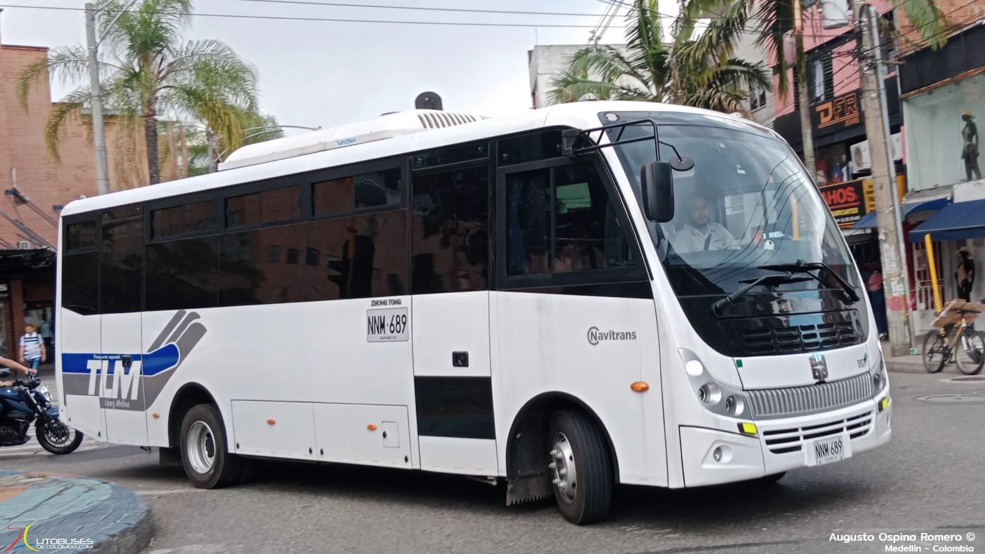 Zhongtong Bus N8.5D/LCK6850U de Transporte Especial López Molina