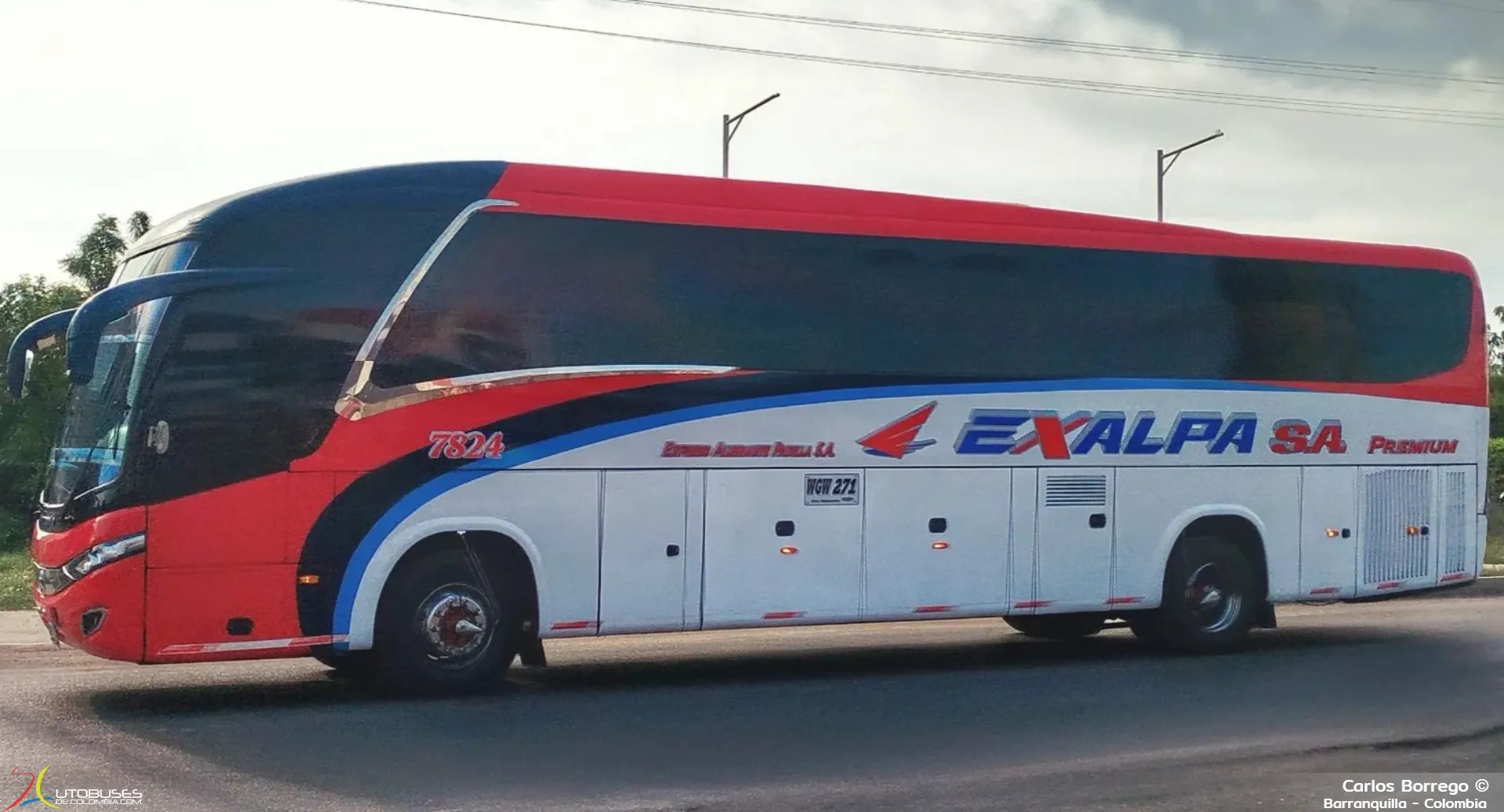 Marcopolo Paradiso 1200 New G7 Chevrolet Isuzu LV 452 de Expreso Almirante Padilla