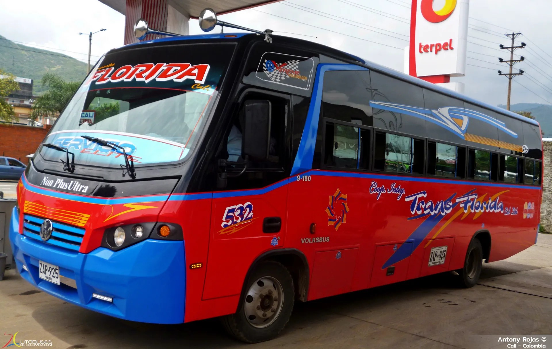 Non Plus Ultra Volksbus Volkswagen 9.150 OD Zircon de Cooperativa Integral de Transportadores Florida Cali LTDA