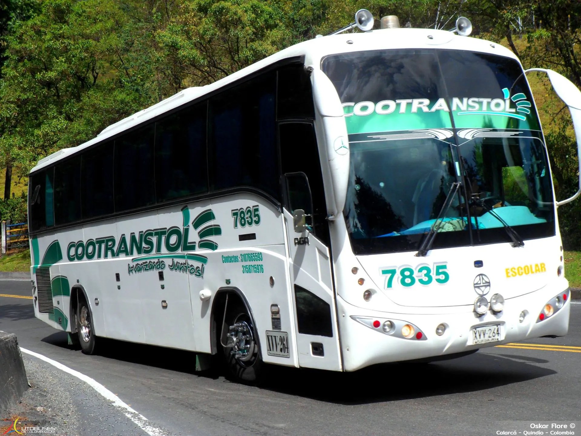 Aga Polaris Mercedes Benz OH 1636 de Cootranstol