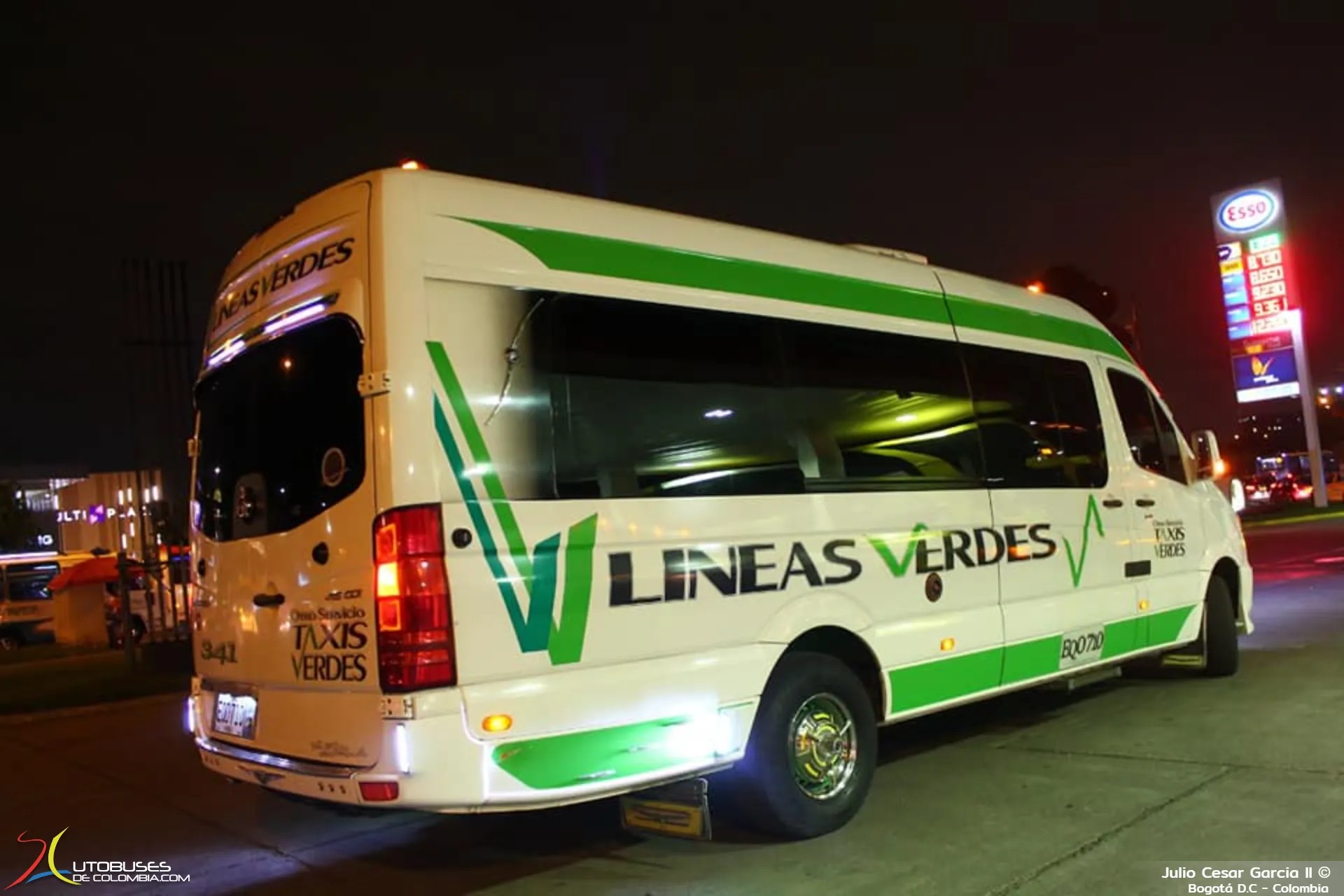 Mercedes Benz MB SPRINTER 515 CDI-C 4325 TE 19+1 de Taxis Verdes
