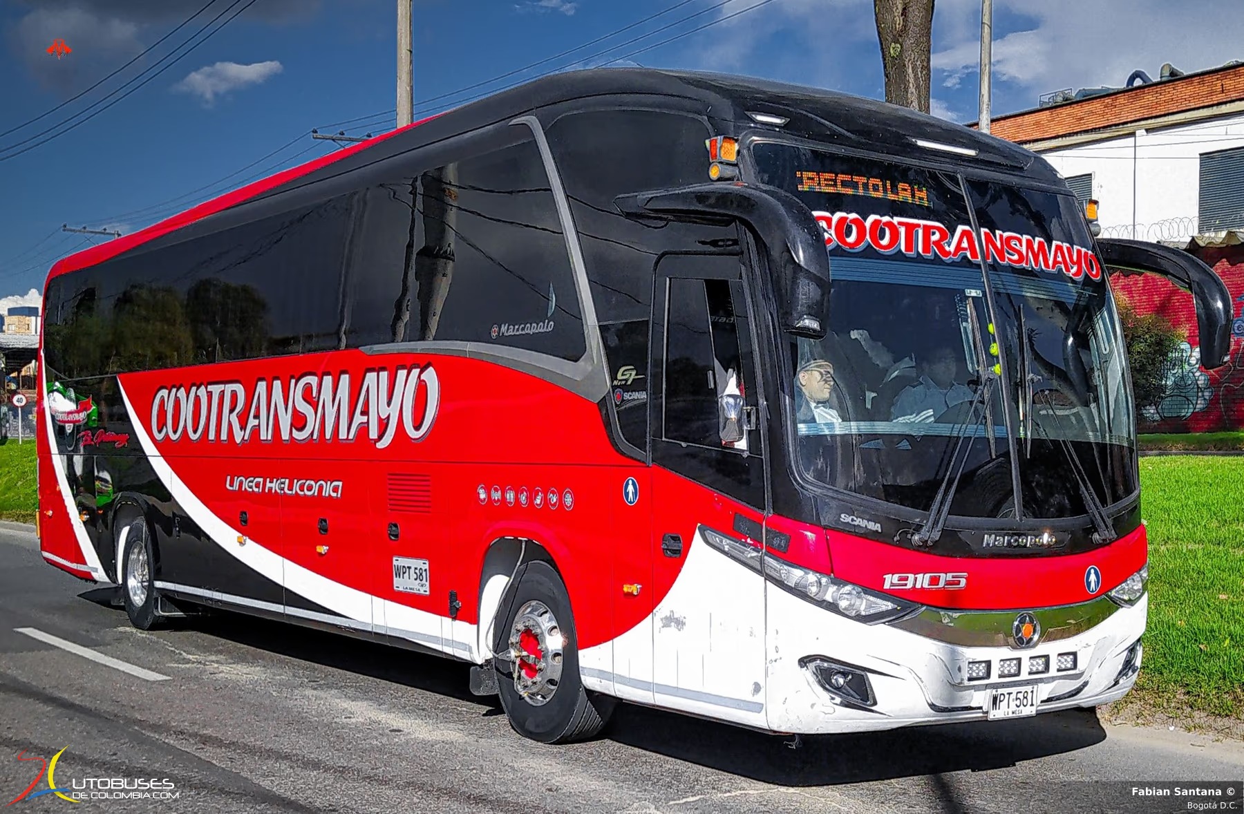 Marcopolo Paradiso 1200 New G7 Scania K400 de Cootransmayo
