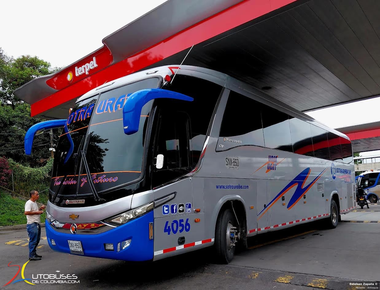 Marcopolo Paradiso 1200 G7 Chevrolet Isuzu LV 452 de Sotra Urabá