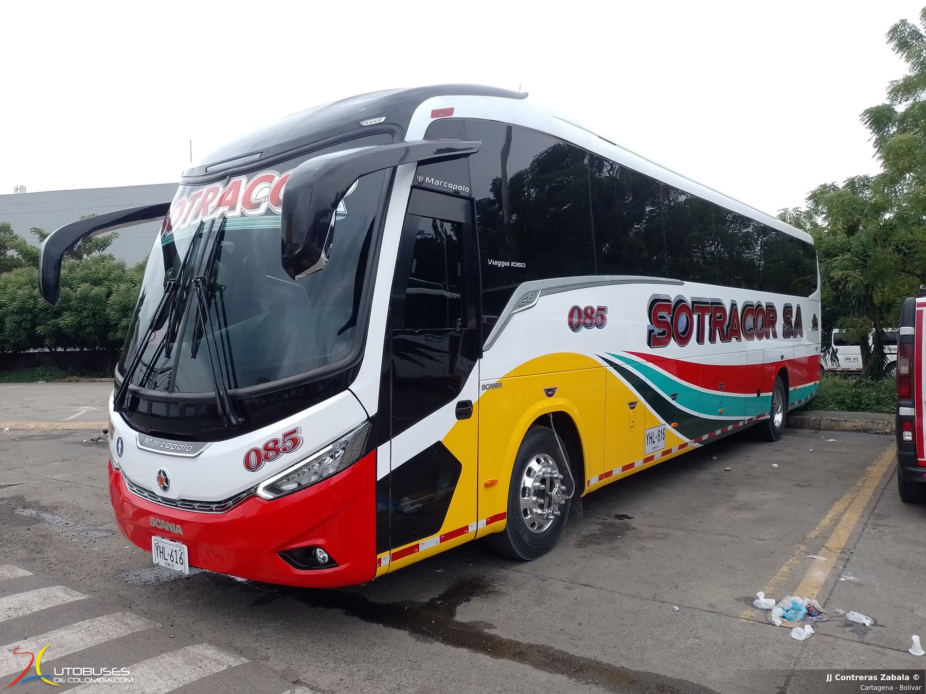 Marcopolo Viaggio 1050 G8 Scania K320 de Sotracor S.A.