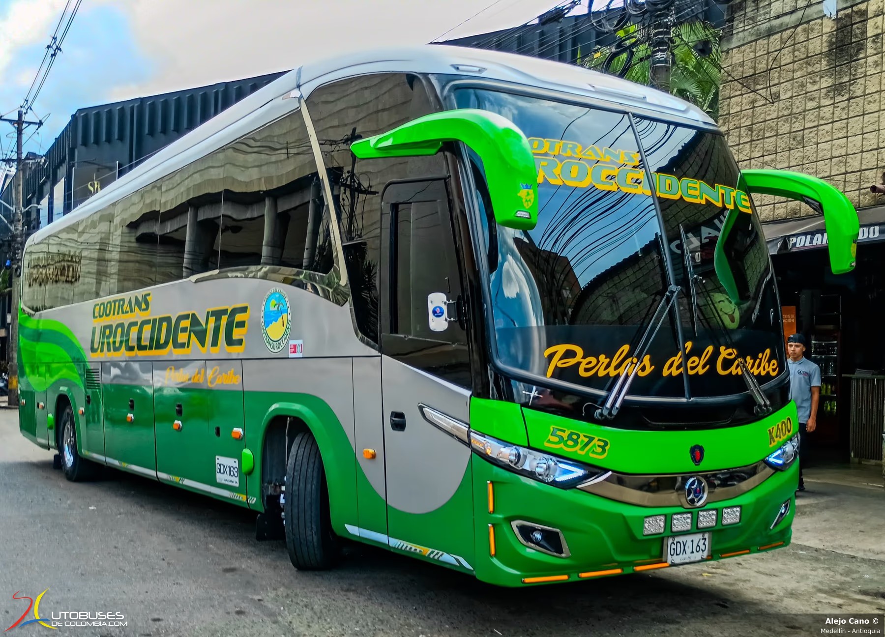 Marcopolo Paradiso 1200 New G7 Scania K400 de Cootransuroccidente
