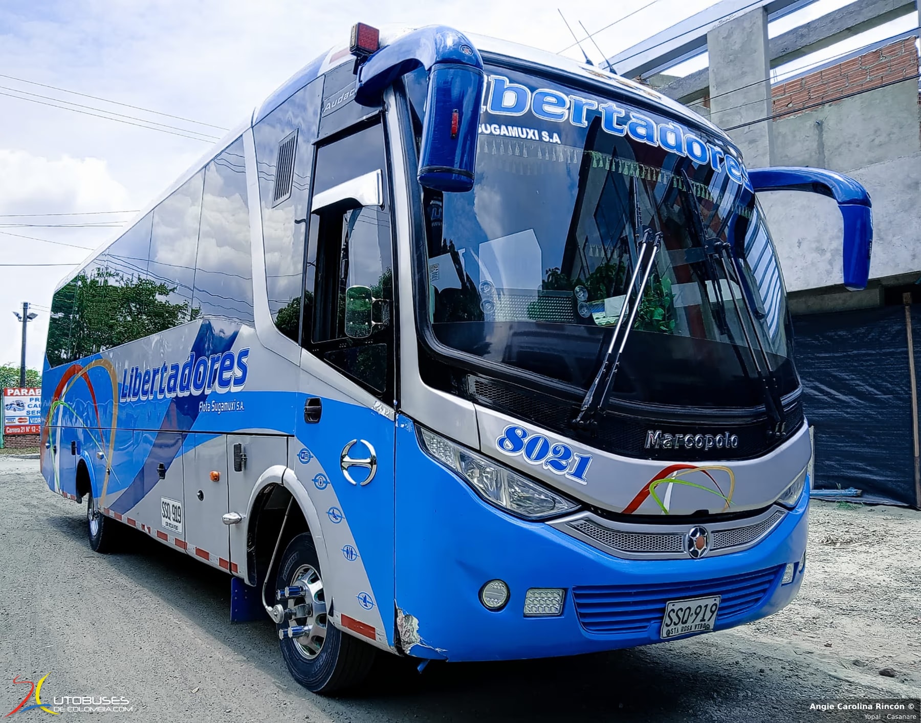 Marcopolo Audace Hino FC9J de Flota Sugamuxi S.A.
