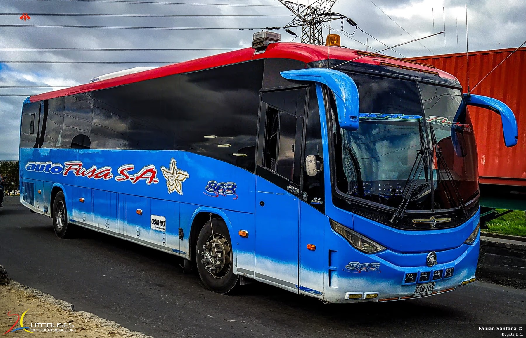Marcopolo Ideale 800 Scania K310 de AutoFusa S.A.