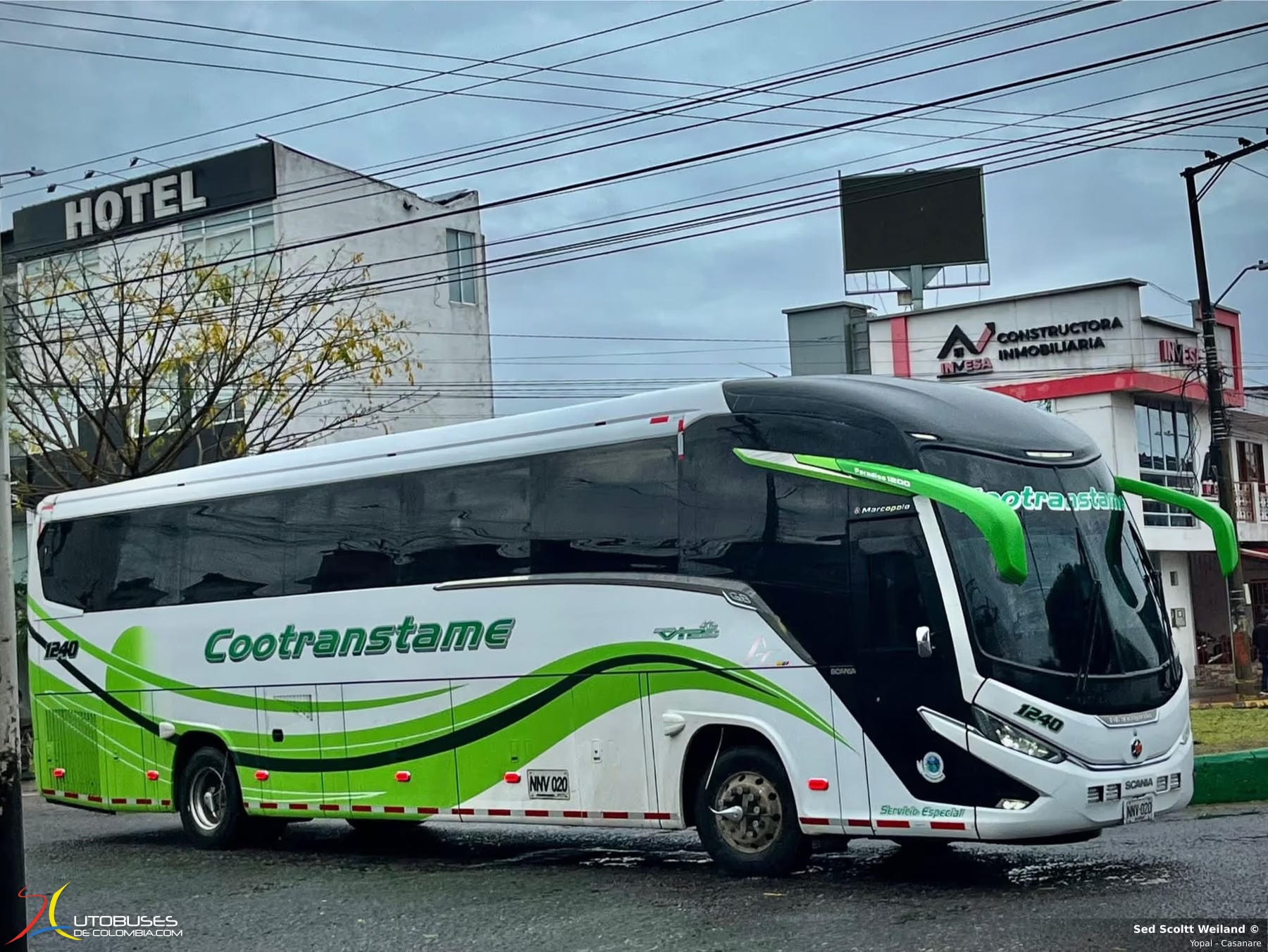 Marcopolo Paradiso 1200 G8 Scania K410 de Cootranstame