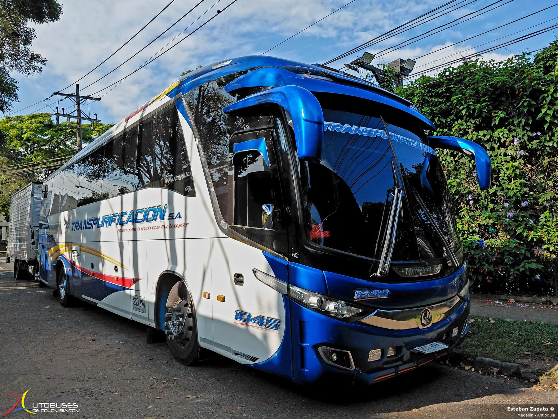 Marcopolo Paradiso 1200 G7 Scania K360 de Transpurificacion S.A.