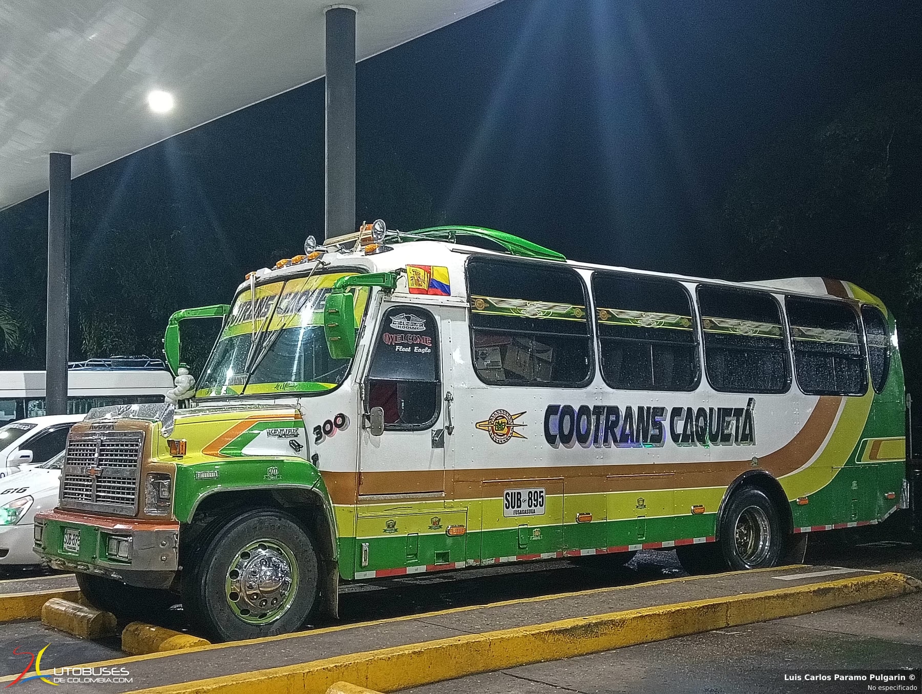 Laser Chevrolet B70 Kodiak de Cootrans Caquetá