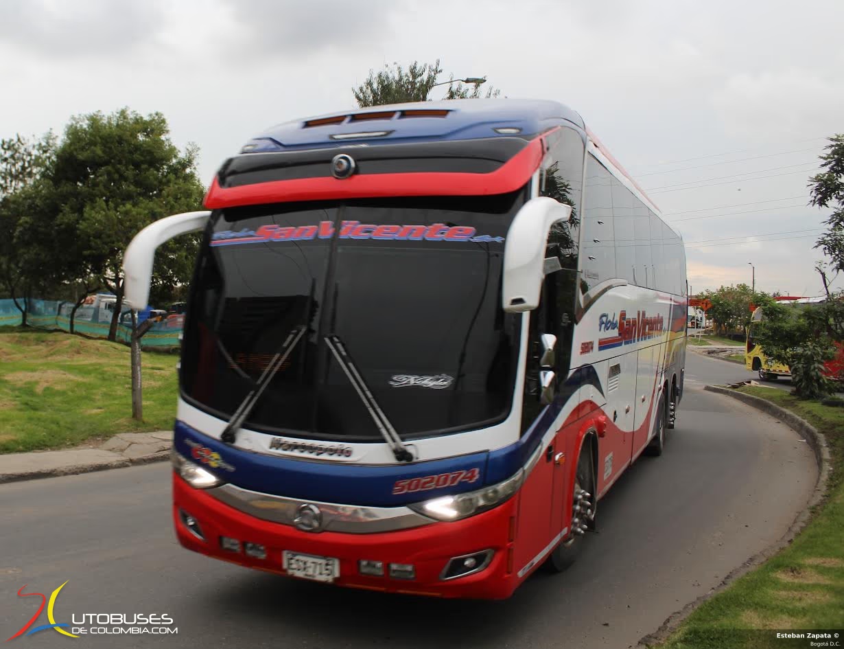 Marcopolo Paradiso 1350 New G7 Scania K440 de Flota San Vicente