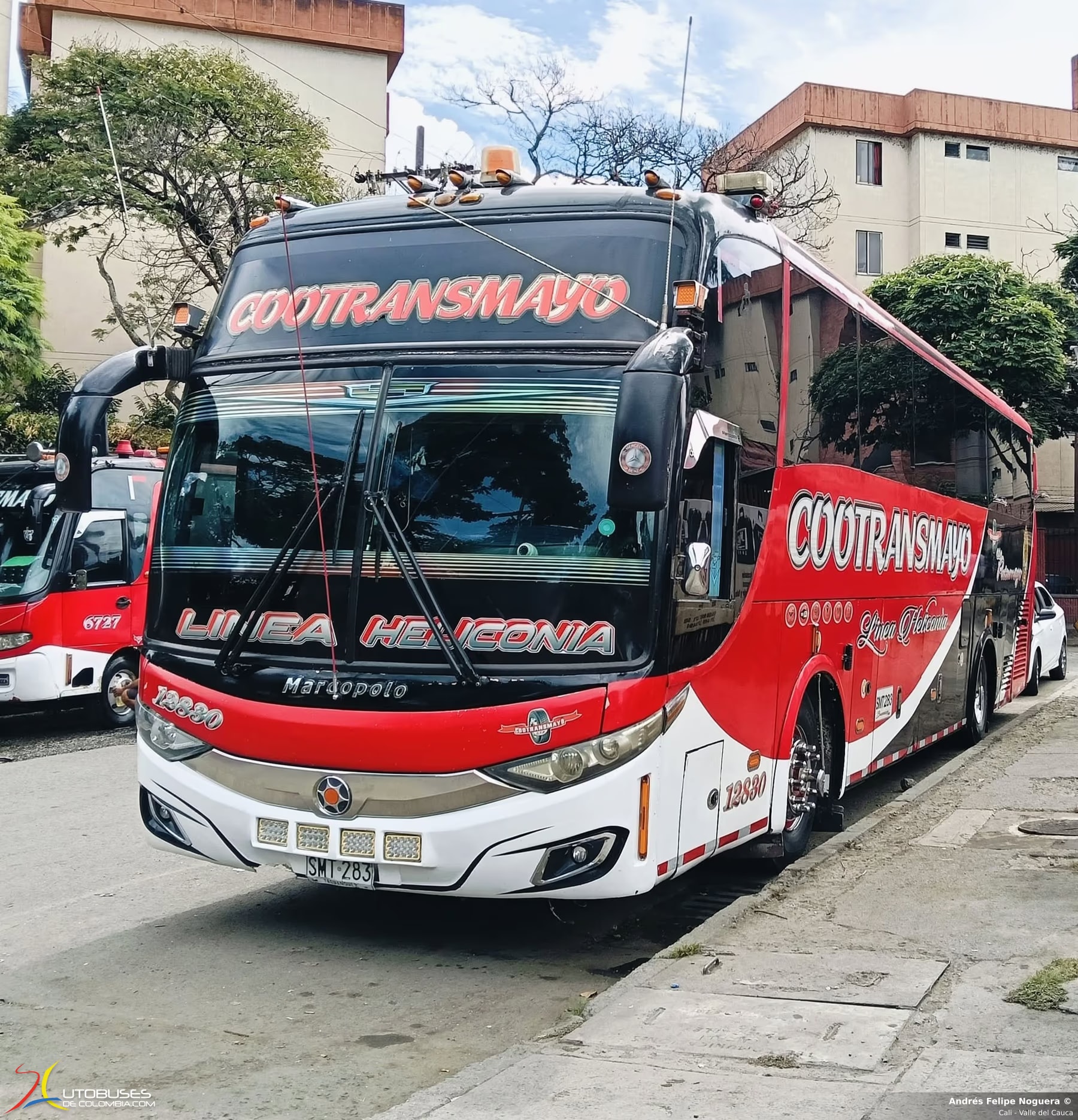 Marcopolo Paradiso 1200 G6 Mercedes Benz O500RS de Cootransmayo