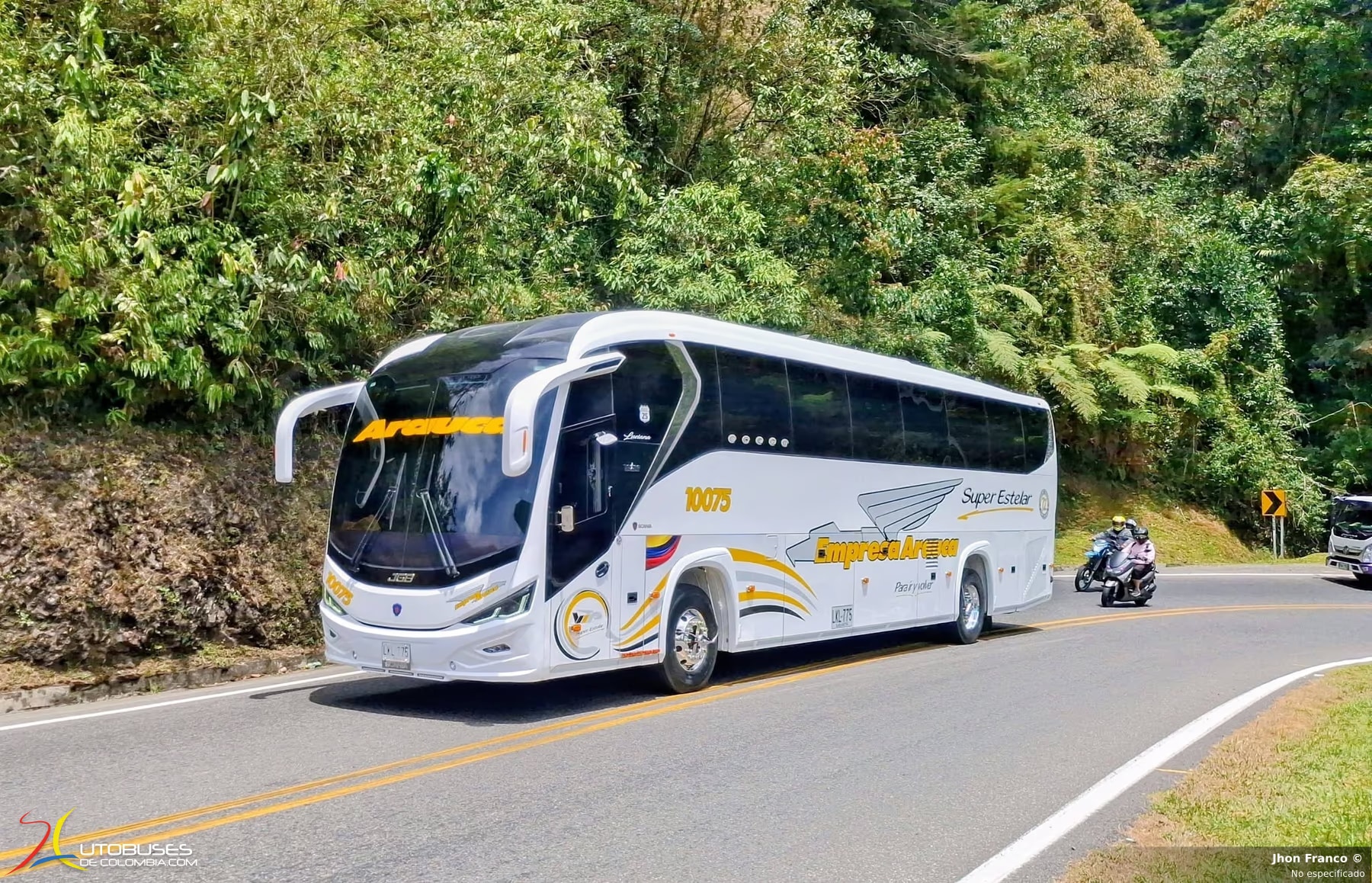 JGB Imperium Scania K400 de Empresa Arauca