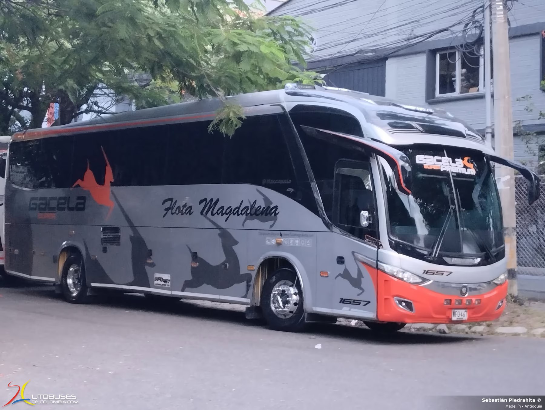 Marcopolo Paradiso 1200 G7 Volvo B420R de Flota Magdalena S.A.