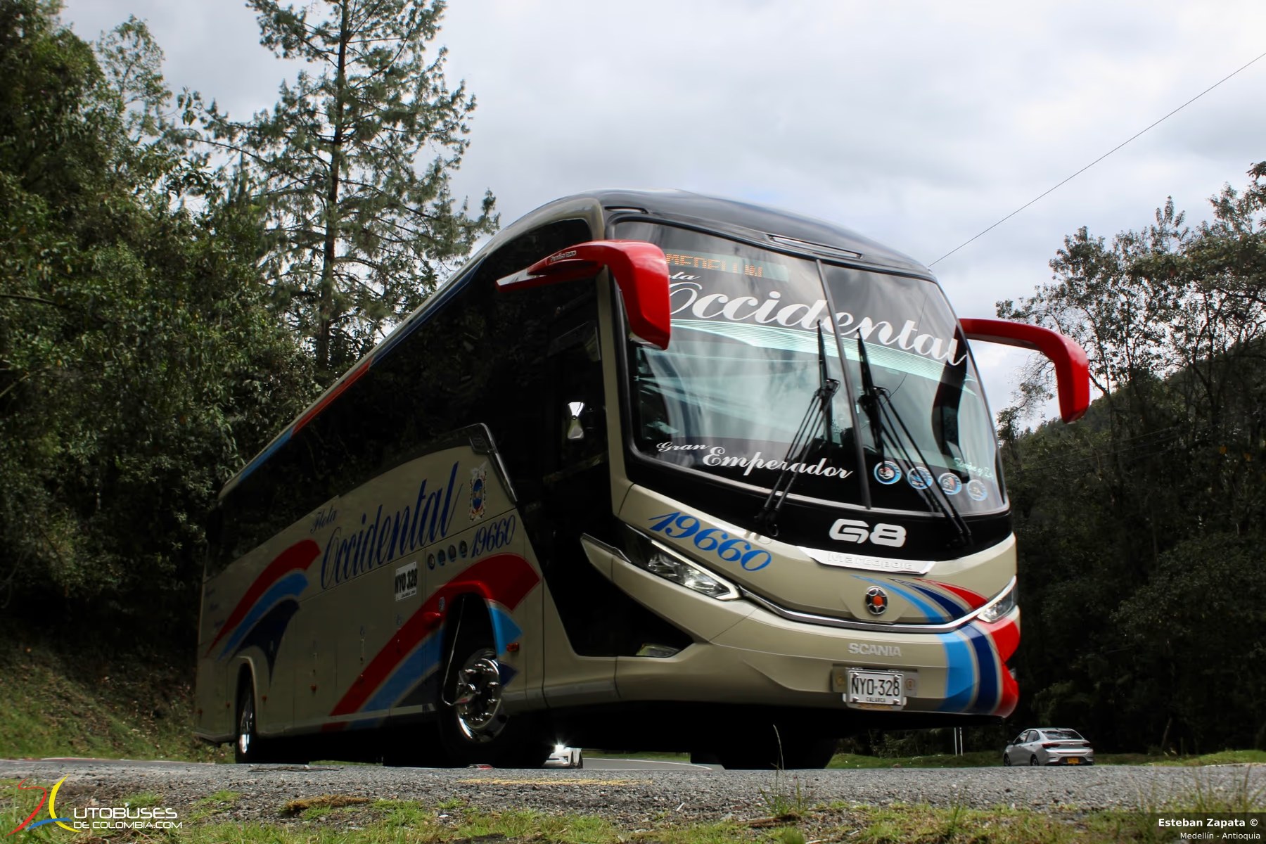 Marcopolo Paradiso 1200 G8 Scania K410 de Flota Occidental