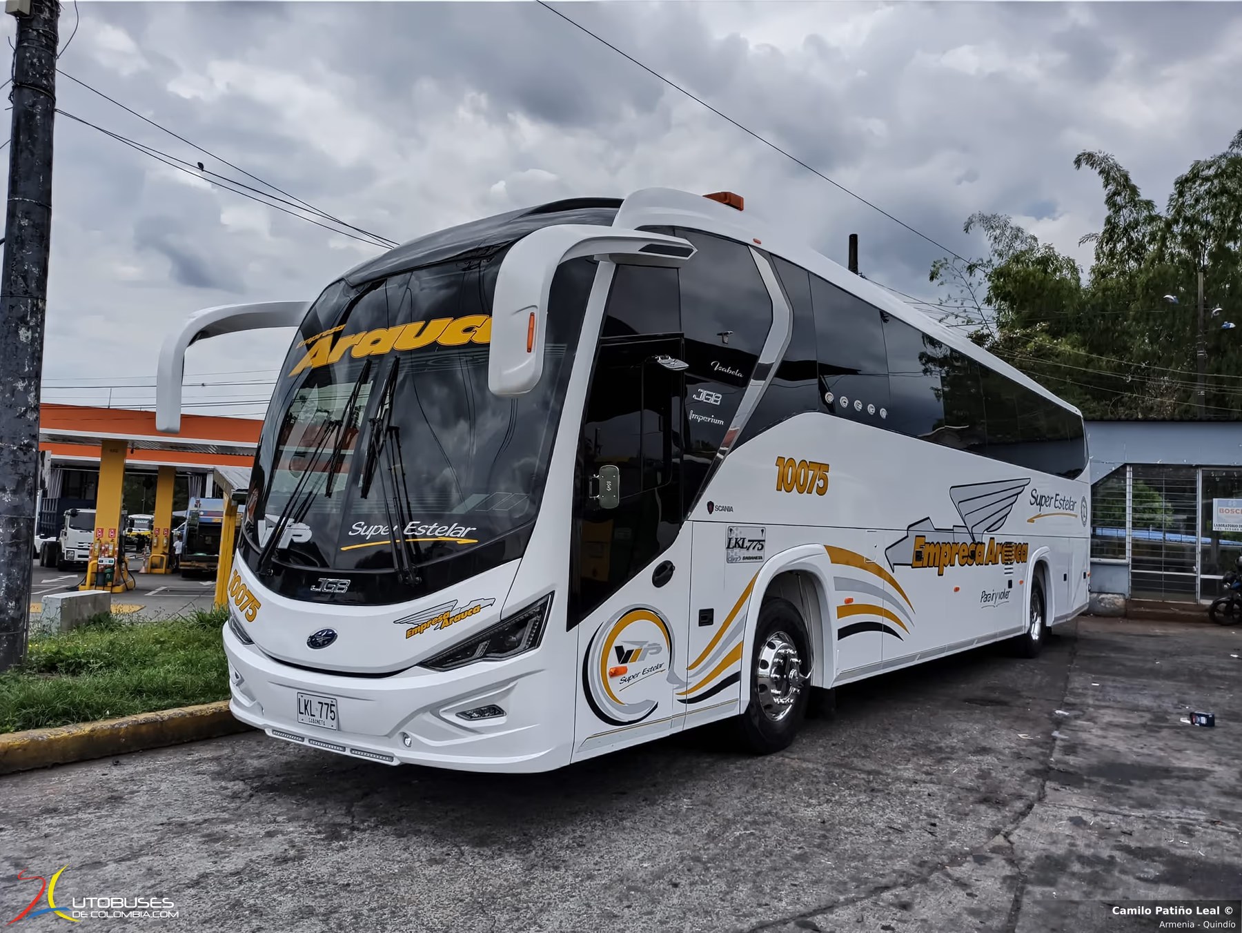 JGB Imperium Scania K400 de Empresa Arauca