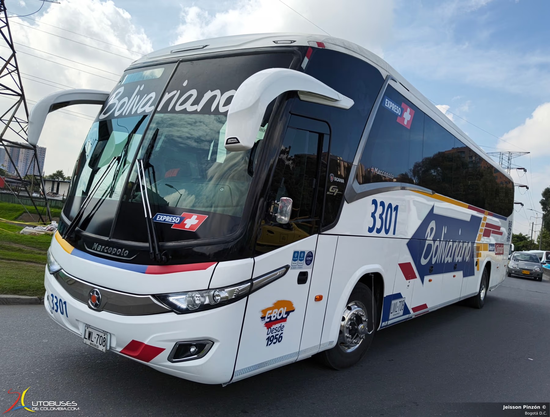 Marcopolo Paradiso 1200 New G7 Scania K410 de Expreso Bolivariano S.A.