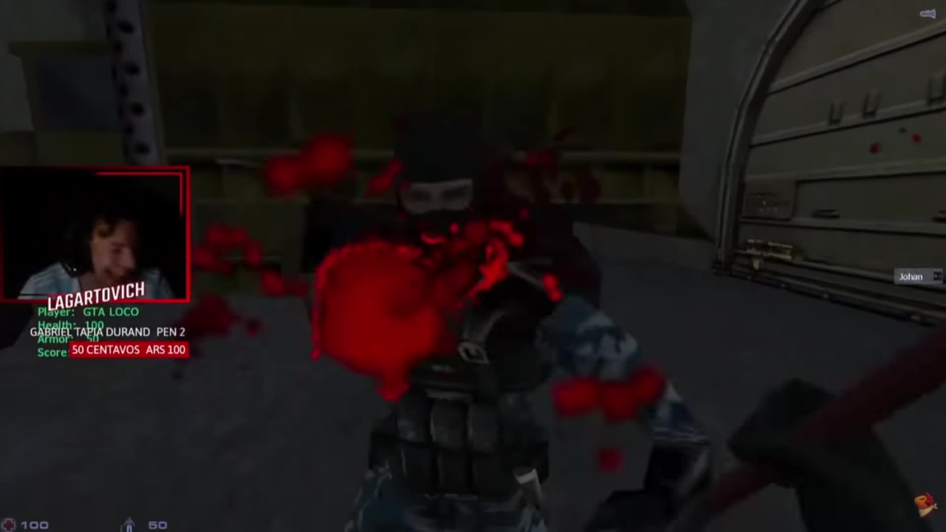 Fondo Crowbars cruzados