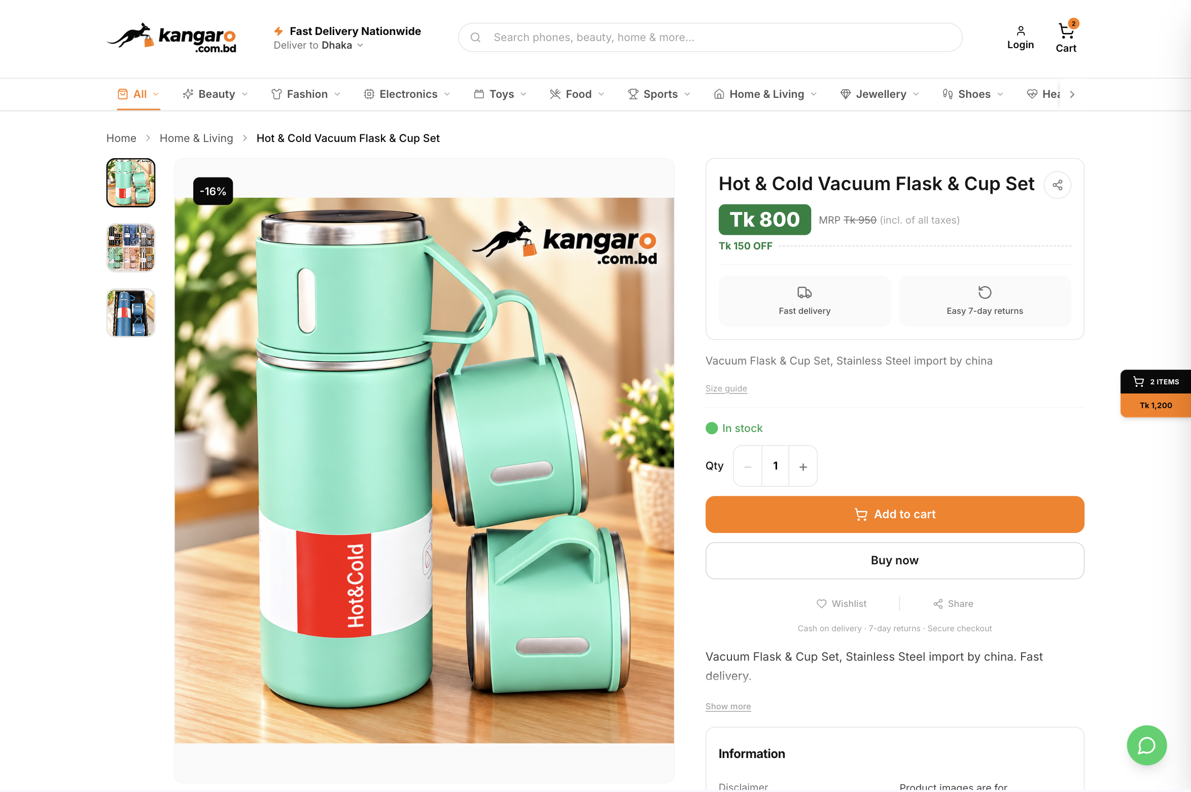 Dynamic Product Detail Showcase & Interactive Conversion UI Lightning-Fast Single Product View with Real-Time Pricing and Stock Indicators