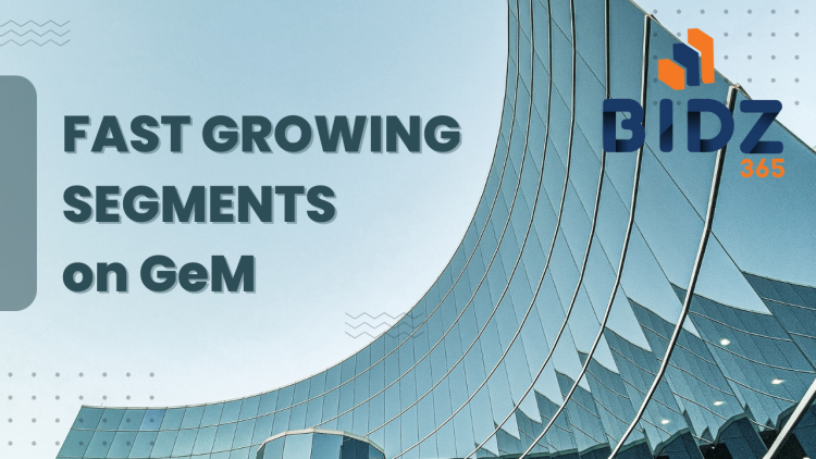 Top 5 Fastest Growing Segments on the GeM Portal
