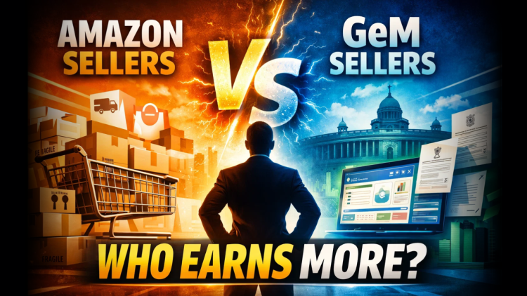 Amazon Sellers vs GeM Sellers: Who Actually Makes More Money?