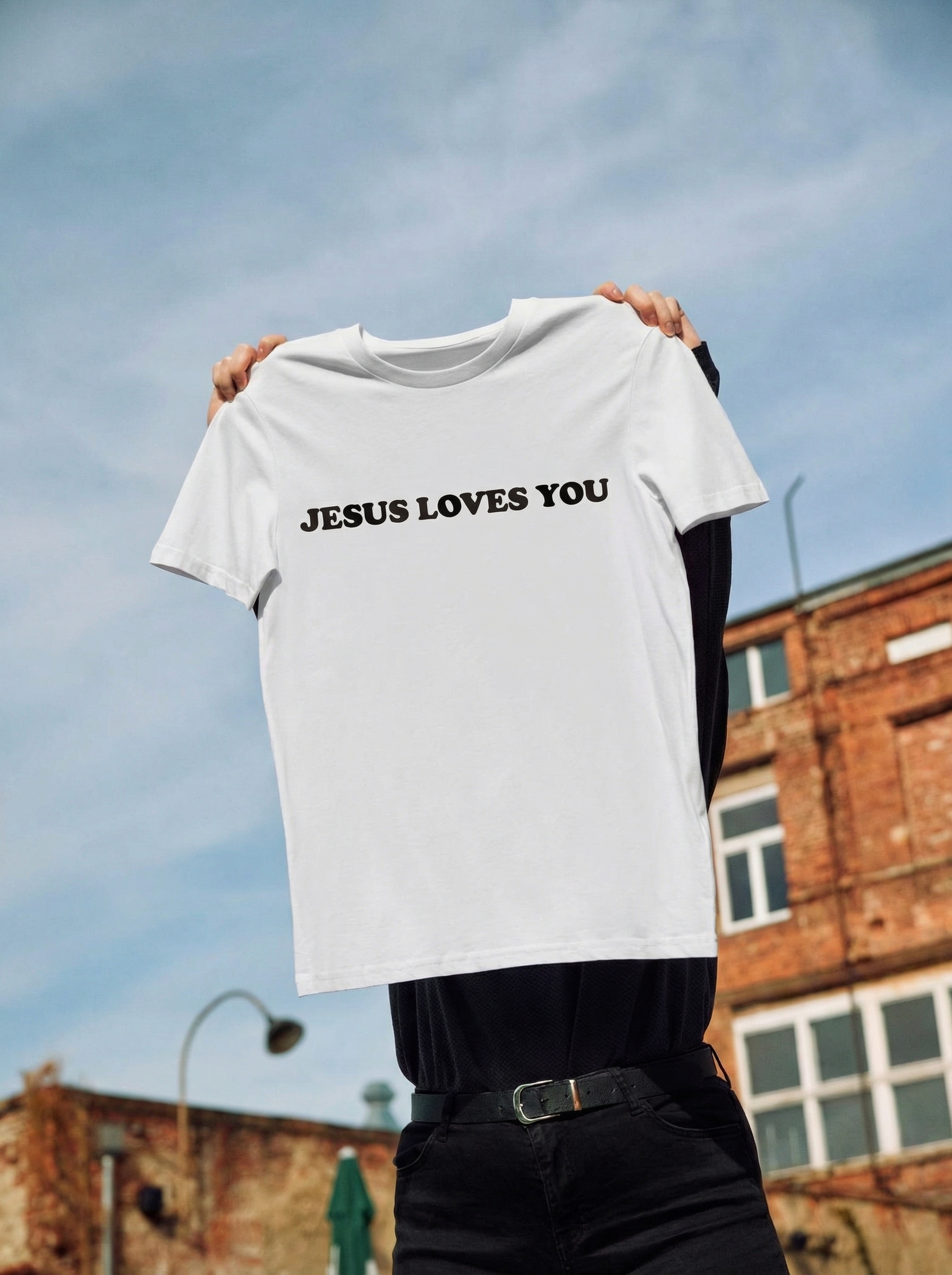 Jesus loves you tee