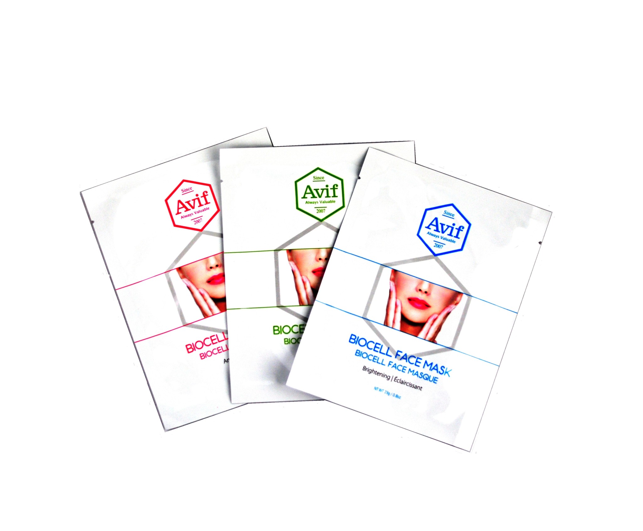 韩国保湿面膜 avif biocell face mask