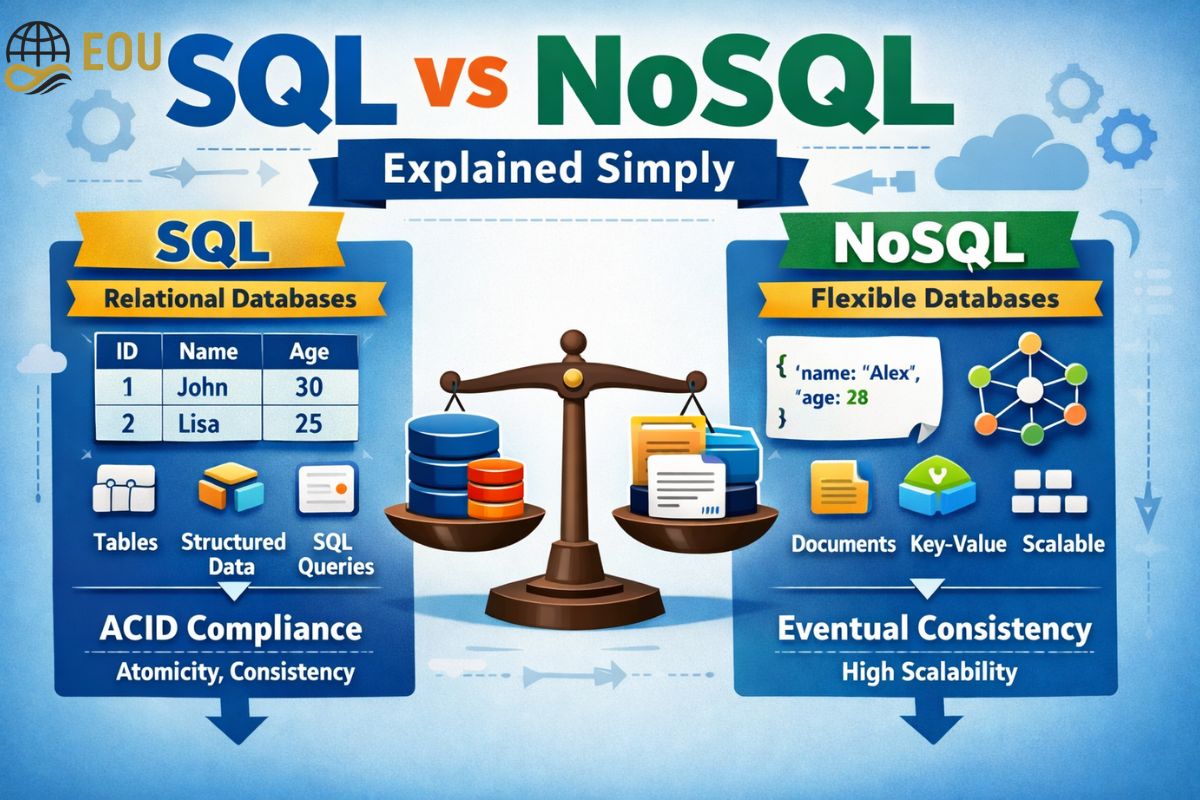 Introduction to Databases: SQL vs NoSQL Explained Simply