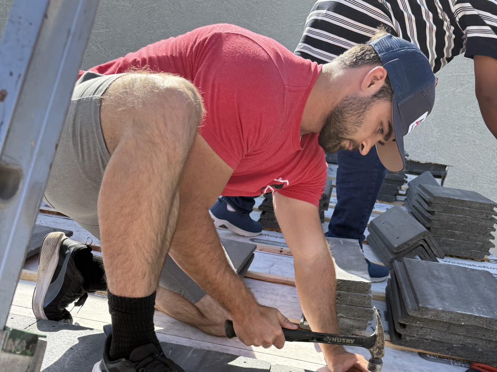 Storm damage repair by Roof Boyz in Mesa, AZ
