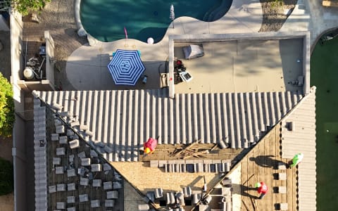 Concrete tile roof in the Phoenix metro by Roof Boyz