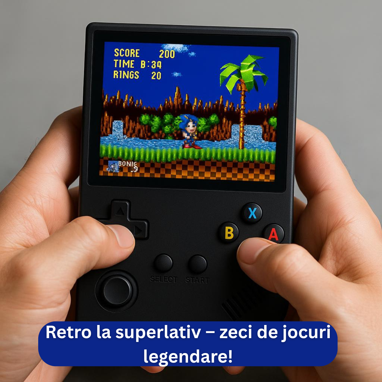 Consola portabila retro Prodys, +15.000 jocuri, Dragon Ball Z