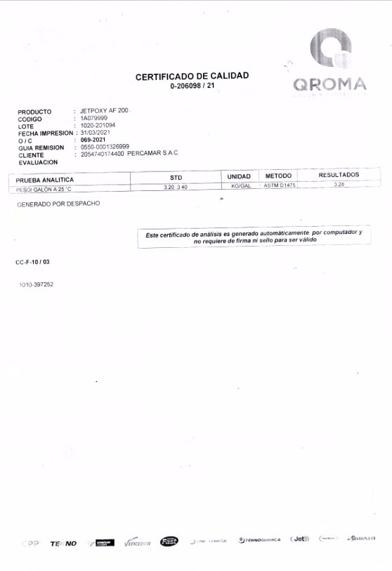 Certificación 2