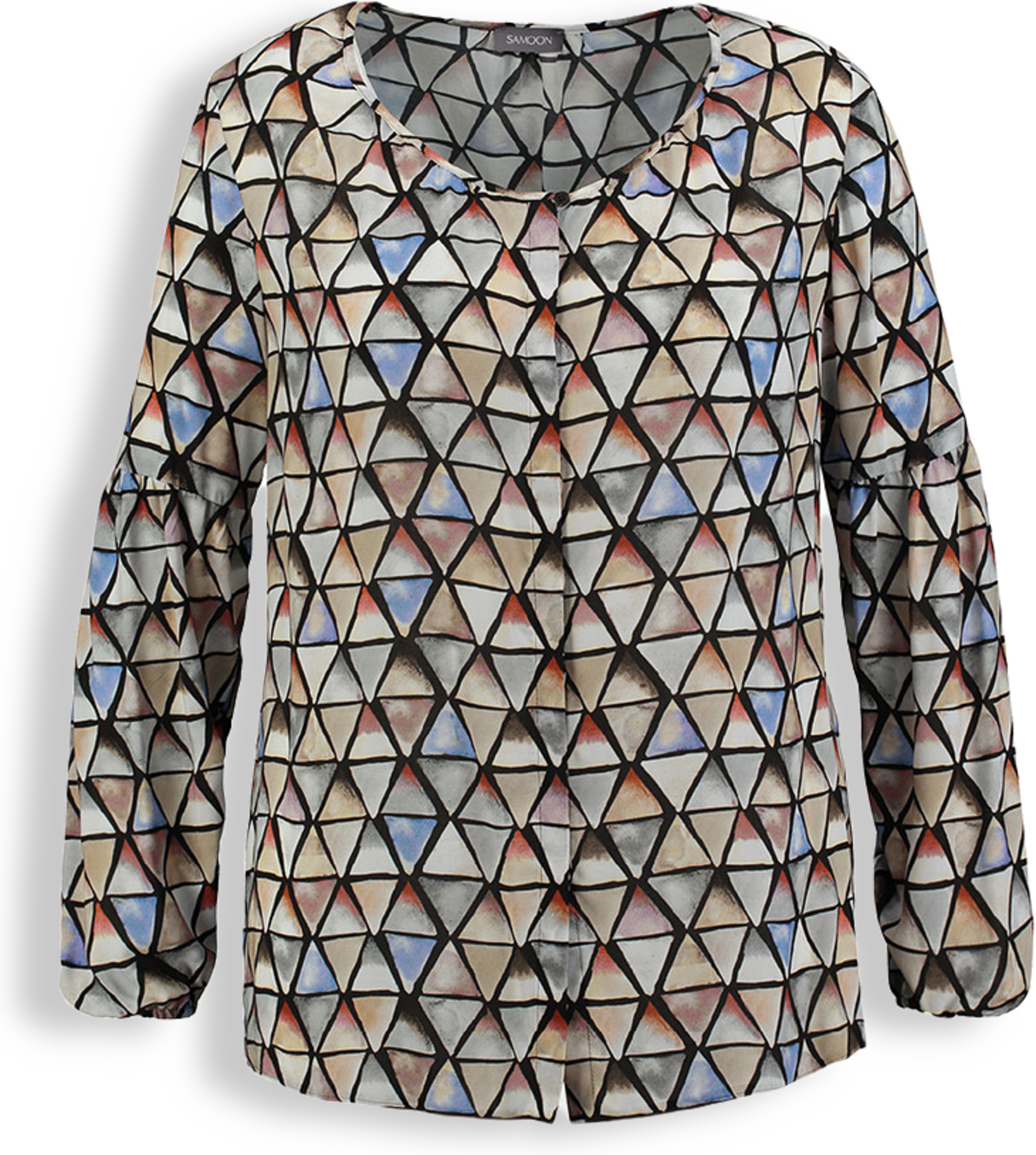 Mönstrad blus