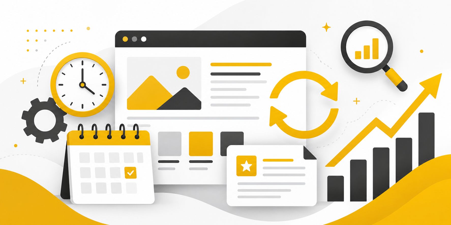 The Role of Content Freshness in Sustaining Rankings