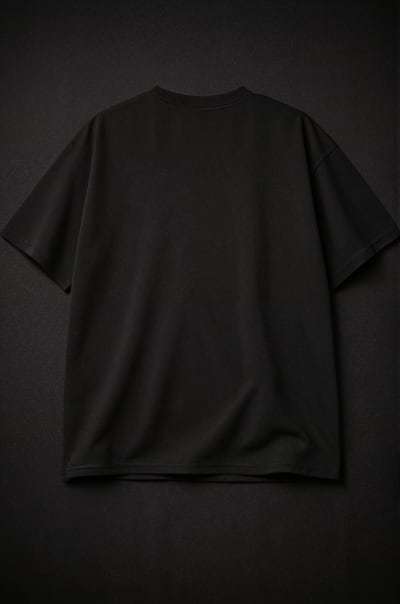 240GSM OVERSIZED TSHIRT BLACK