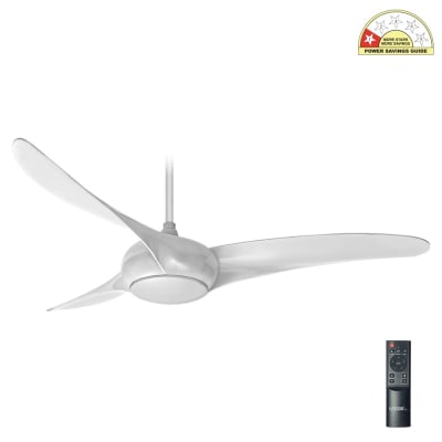 Curve Pearl White Ceiling Fan