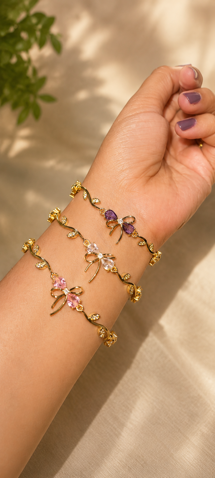 Elegant Bow Bracelets