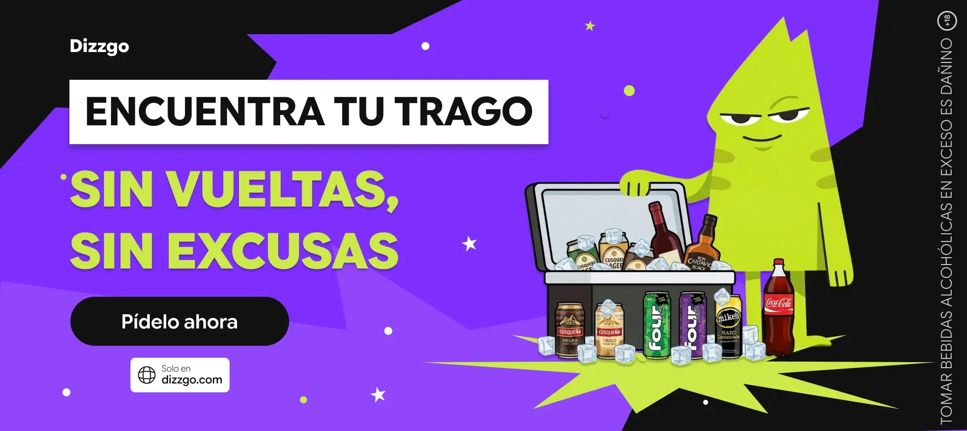 Encuentra tu trago, sin excusas, sin limites
