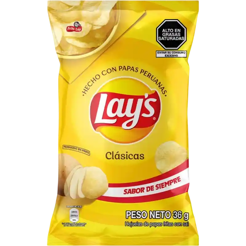 Papas Fritas Lays Clásicas