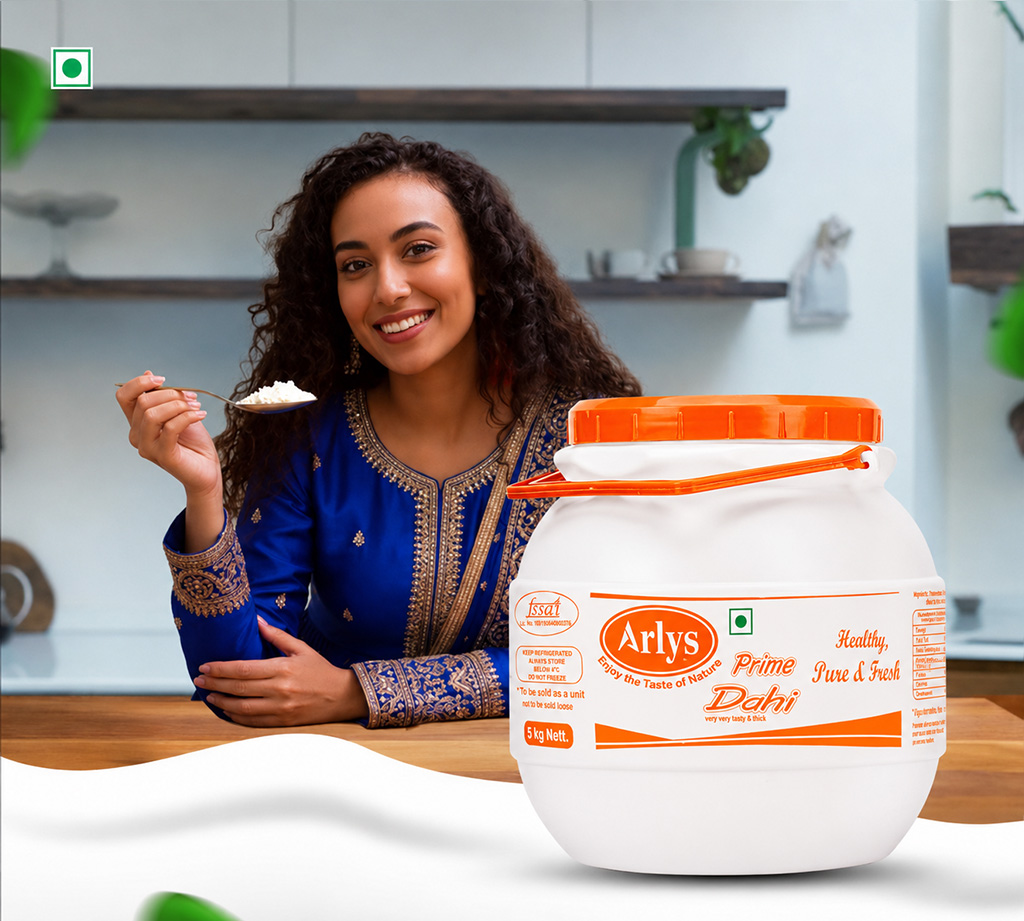 Arlys Prime Dahi Fresh Matka Dahi 5 Kg