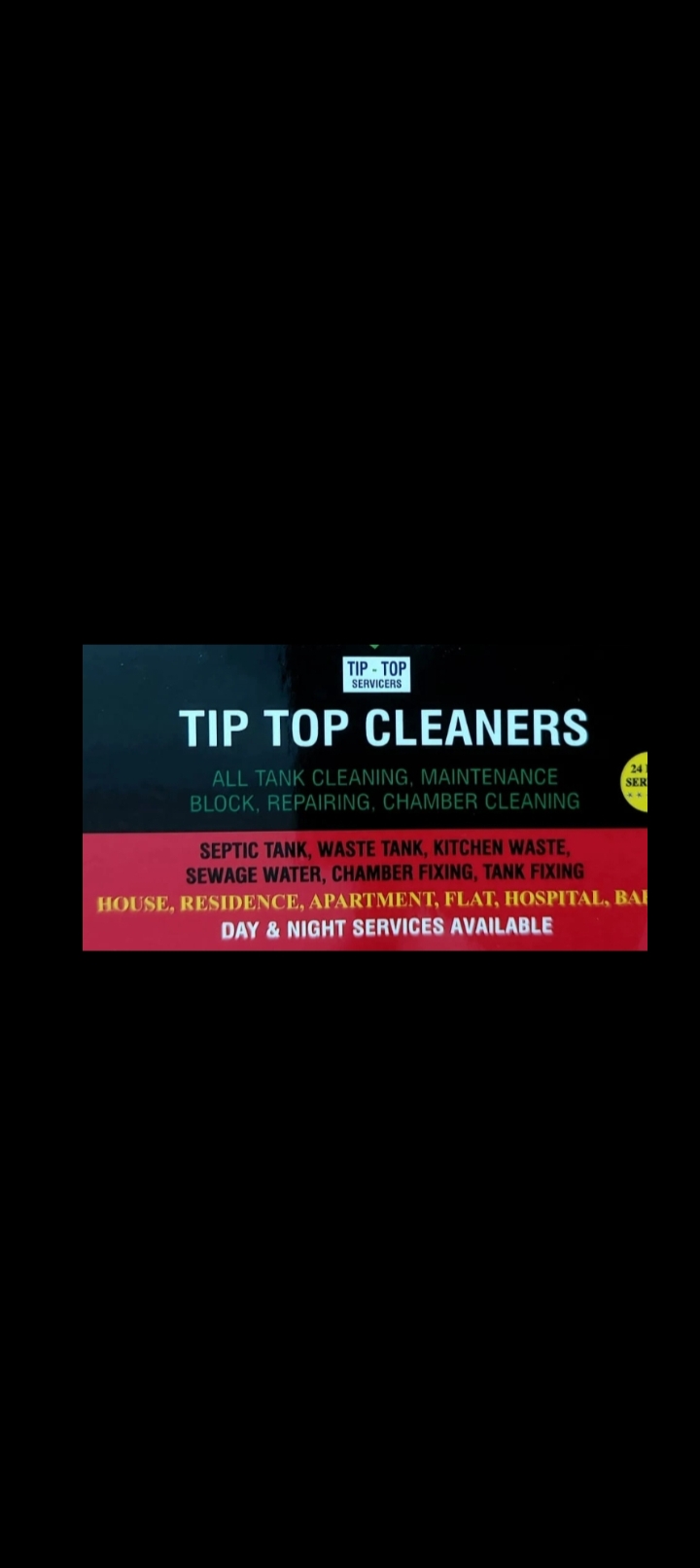 Tip Top Septic Tank Cleaning Kochi – Septic Tank & Waste Cleaning Services logo