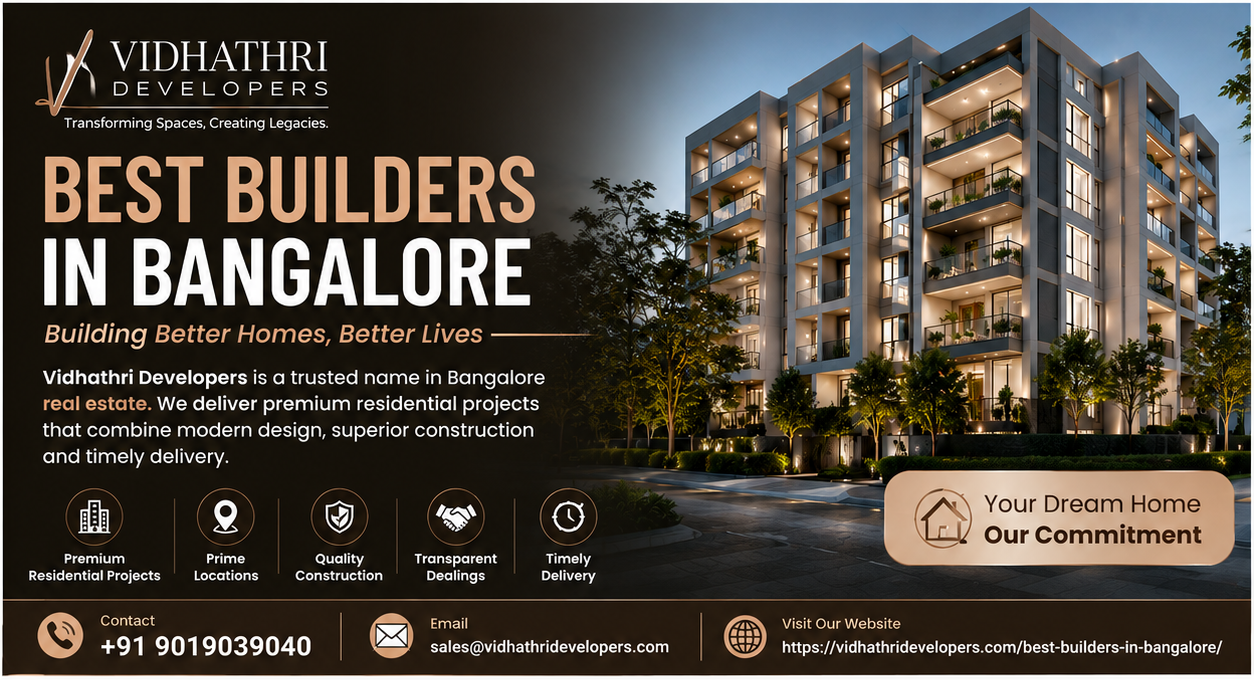 Vidhathri Developers – Residential & Commercial Property Developers in Bangalore logo