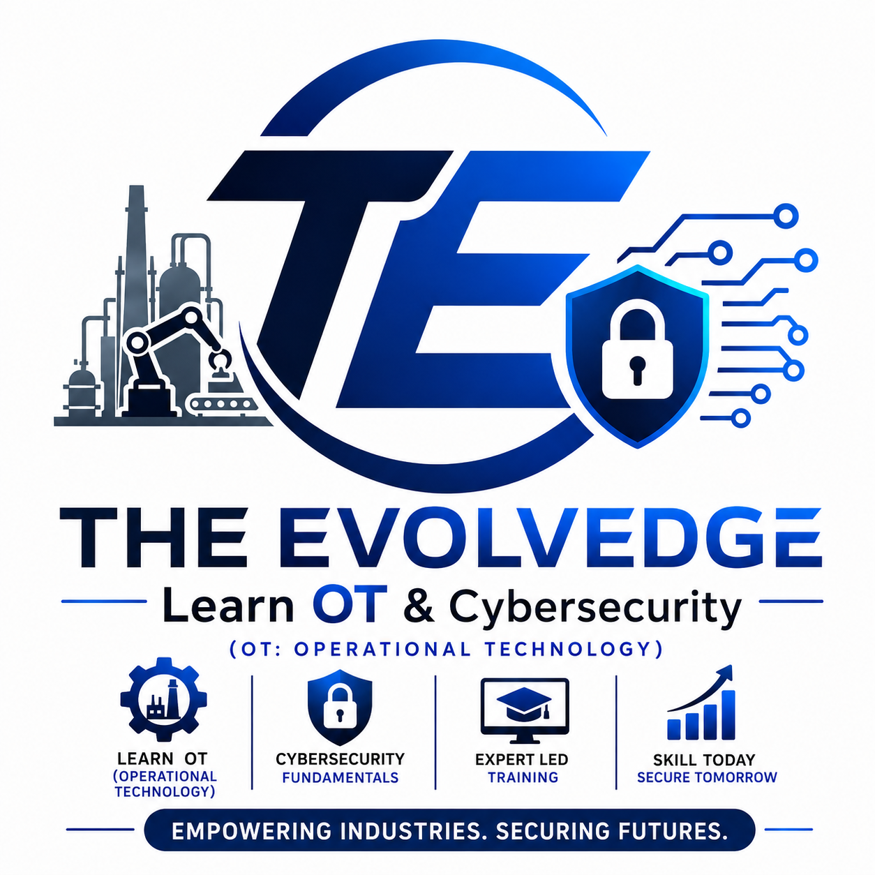 EvolvEdge Technology Solutions – OT/ICS Cybersecurity, DCS, PLC & SCADA Training logo